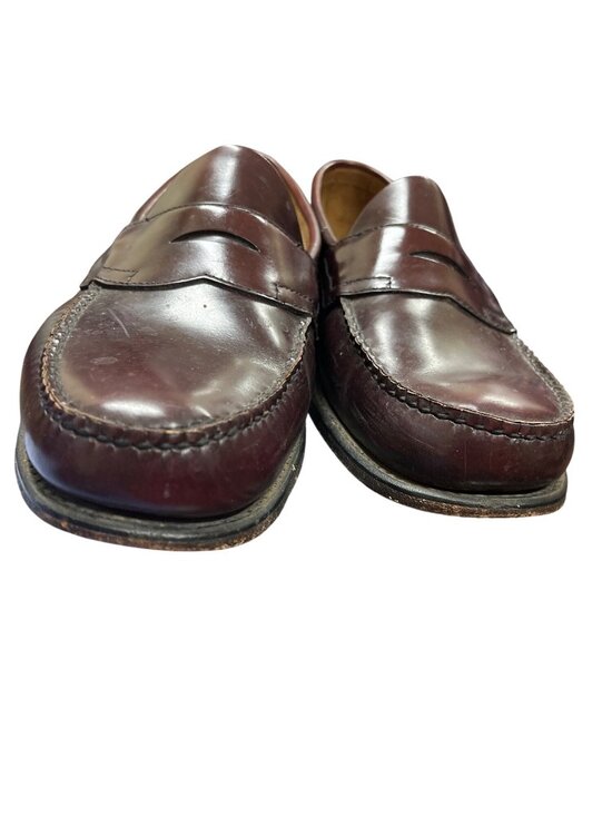 GH Bass Weejuns mens brown leather penny loafers sz 13D SKU 10-072 main image 6